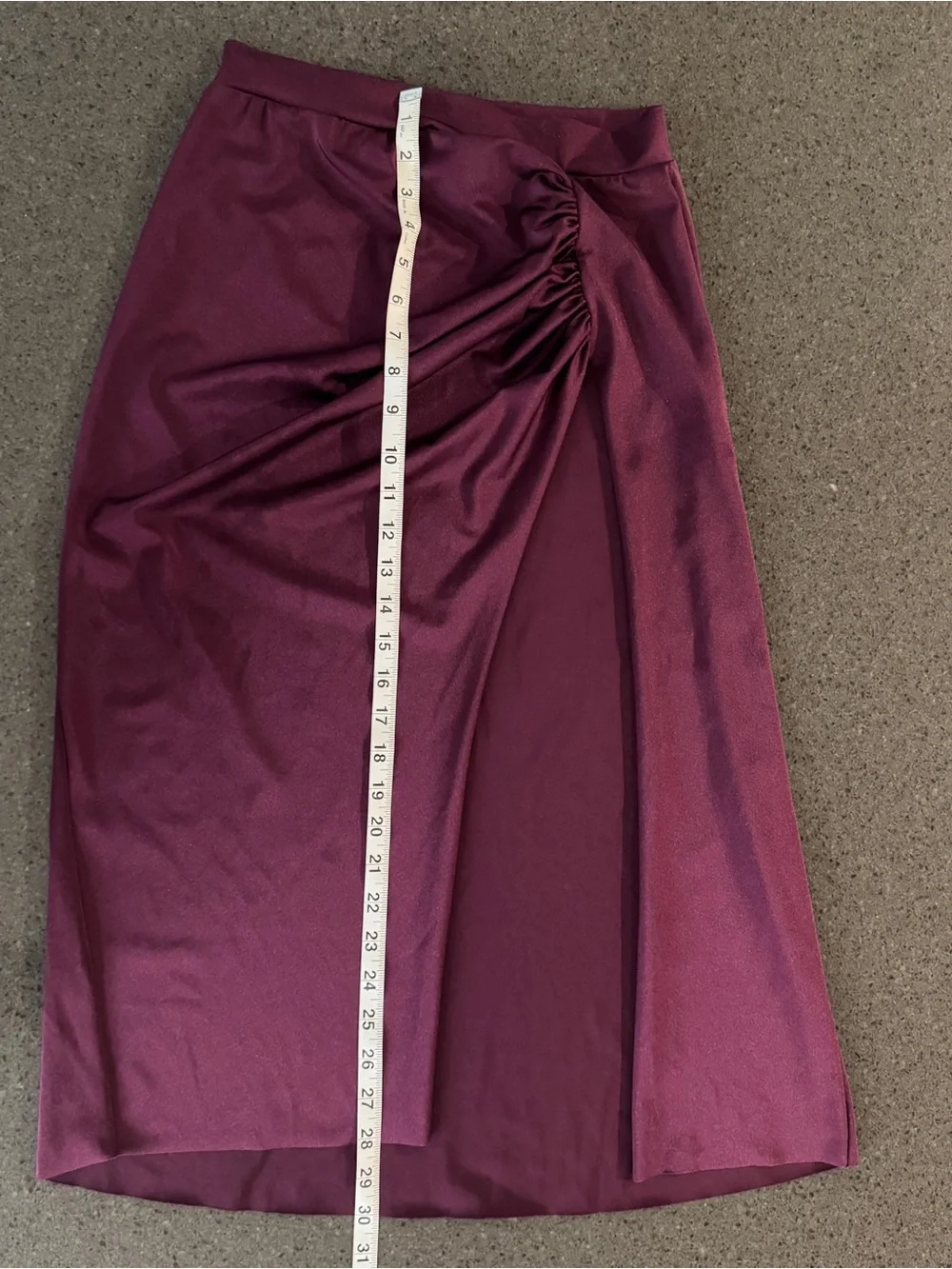 Kelle Dance Costume Set — Merlot Two-Piece Size MA STYLE #5431A